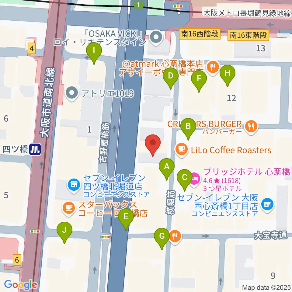Vocal Space B周辺の駐車場・コインパーキング一覧地図