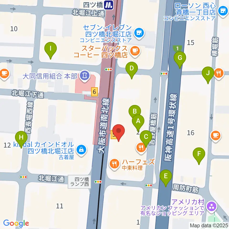 Vocal Space B周辺の駐車場・コインパーキング一覧地図