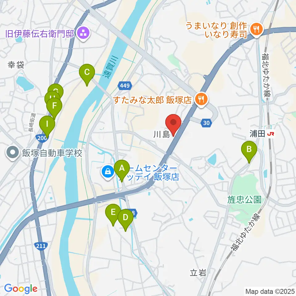 クラブゴーストタウン周辺の駐車場・コインパーキング一覧地図