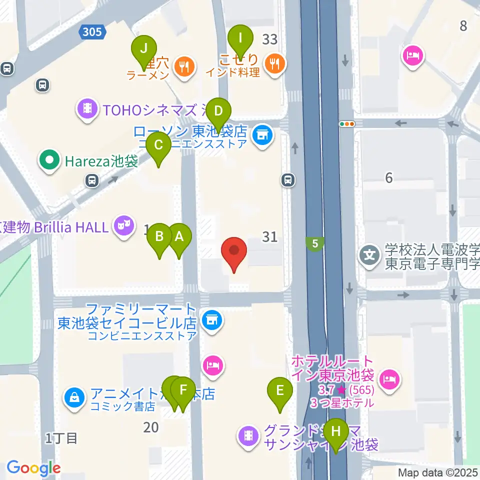 スタジオシグナル周辺の駐車場・コインパーキング一覧地図