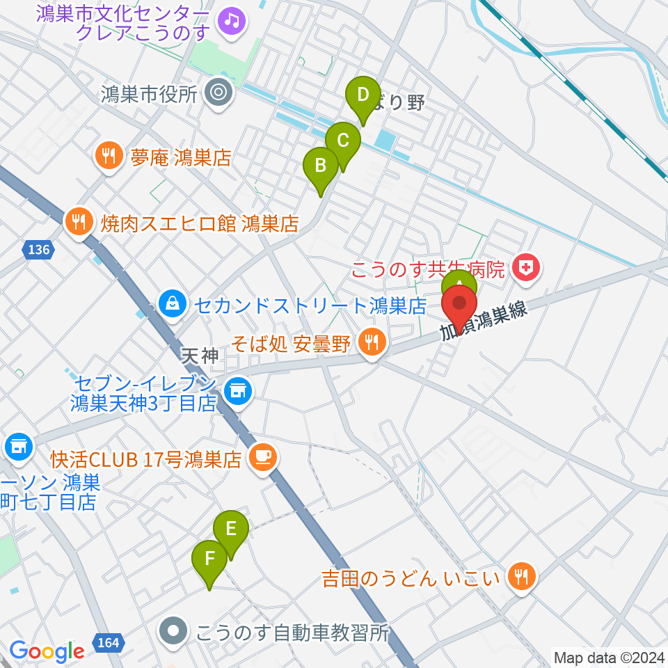 サウンドステア周辺の駐車場・コインパーキング一覧地図