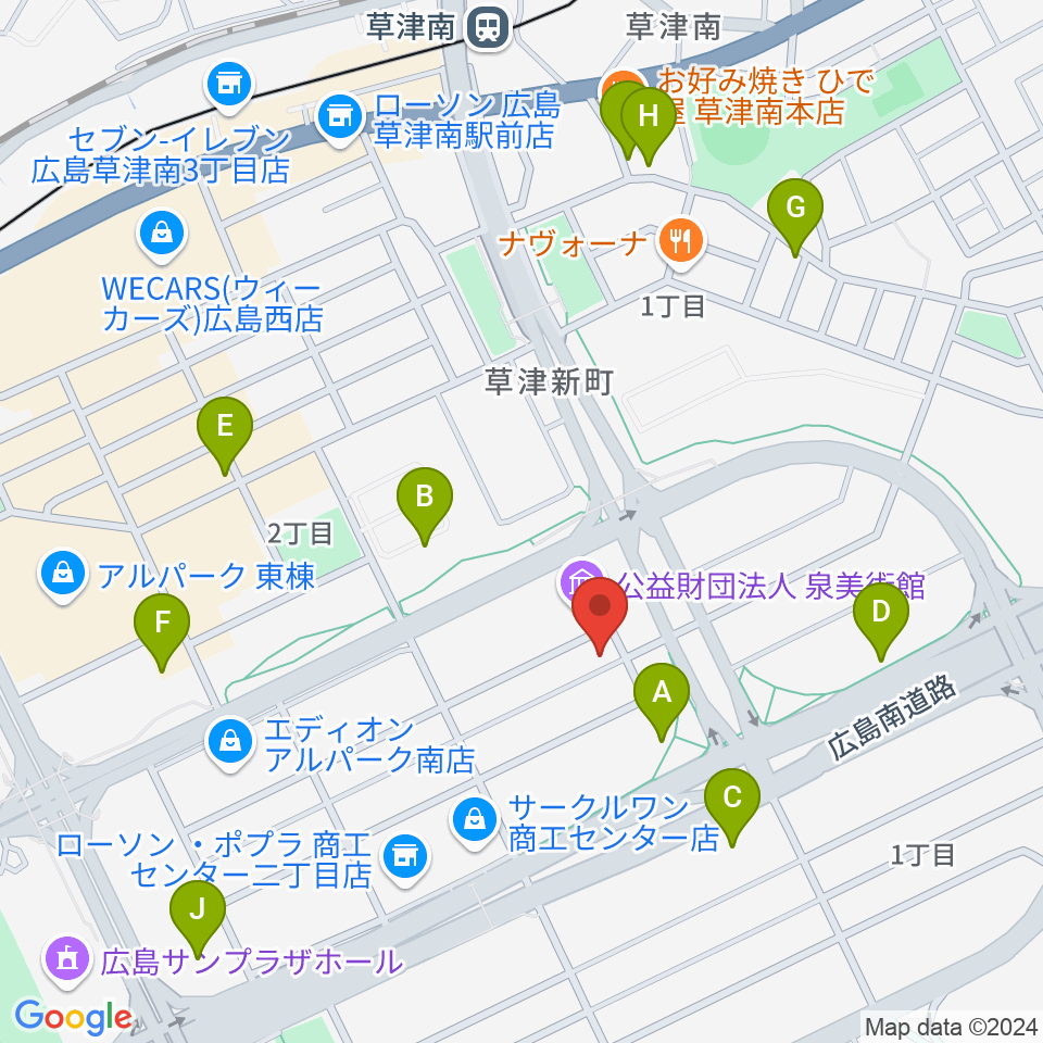 MUSIC STUDIO HIVE周辺の駐車場・コインパーキング一覧地図