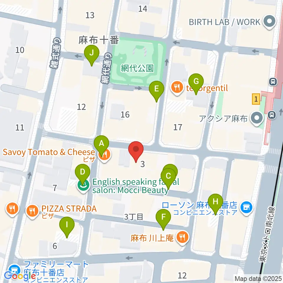 音楽塾ヴォイス東京校周辺の駐車場・コインパーキング一覧地図