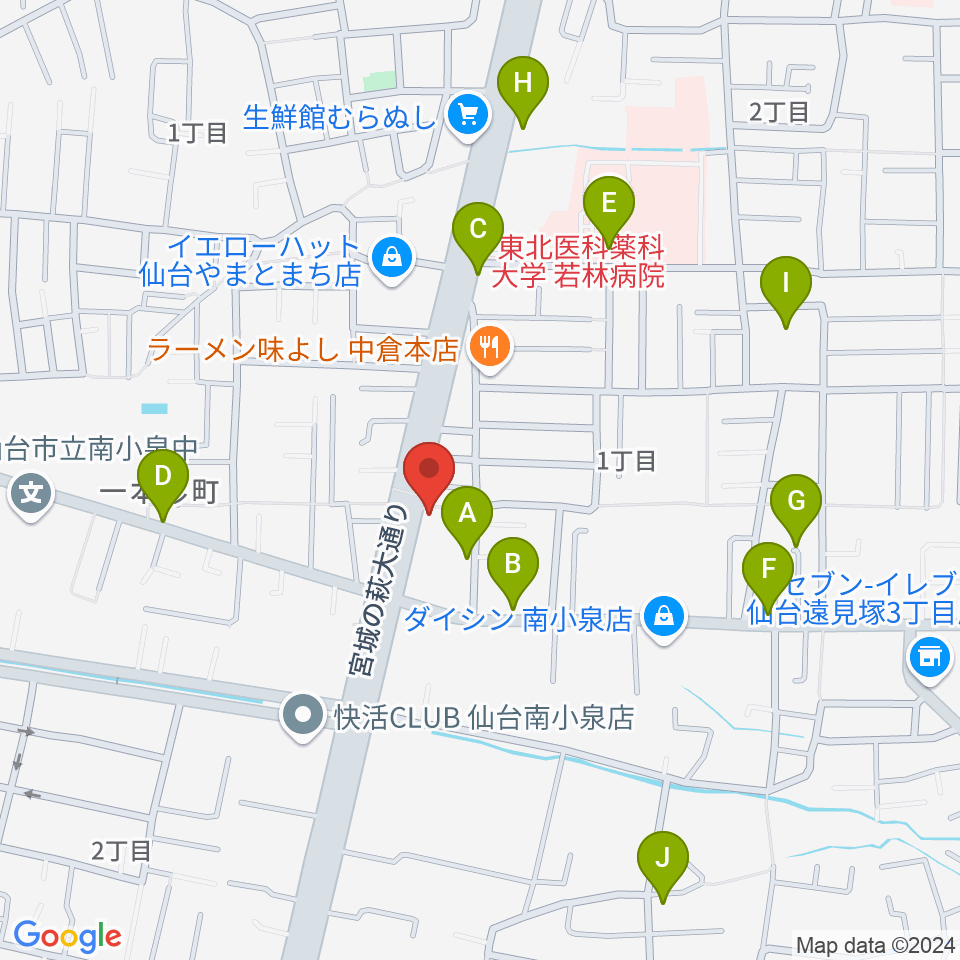 Repair Garage周辺の駐車場・コインパーキング一覧地図