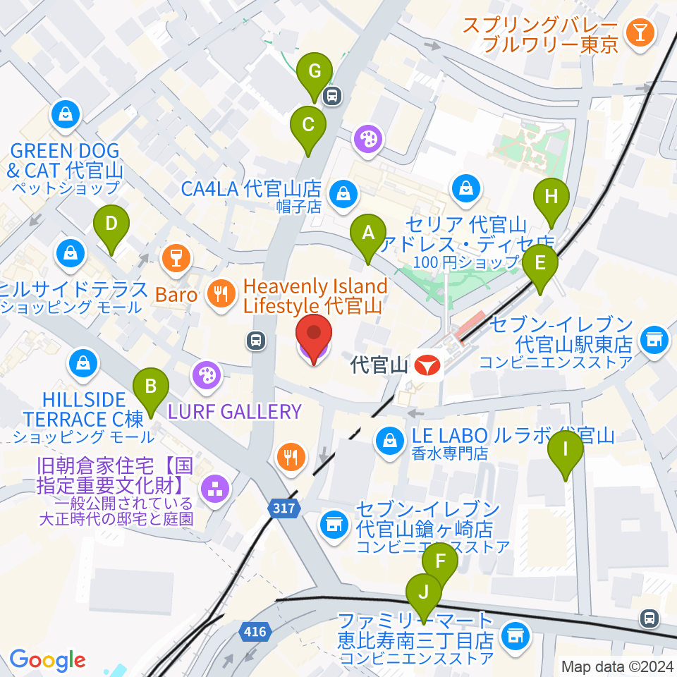 晴れたら空に豆まいて周辺の駐車場・コインパーキング一覧地図