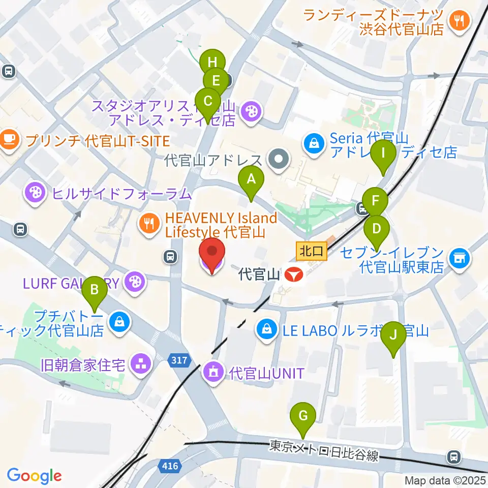 晴れたら空に豆まいて周辺の駐車場・コインパーキング一覧地図