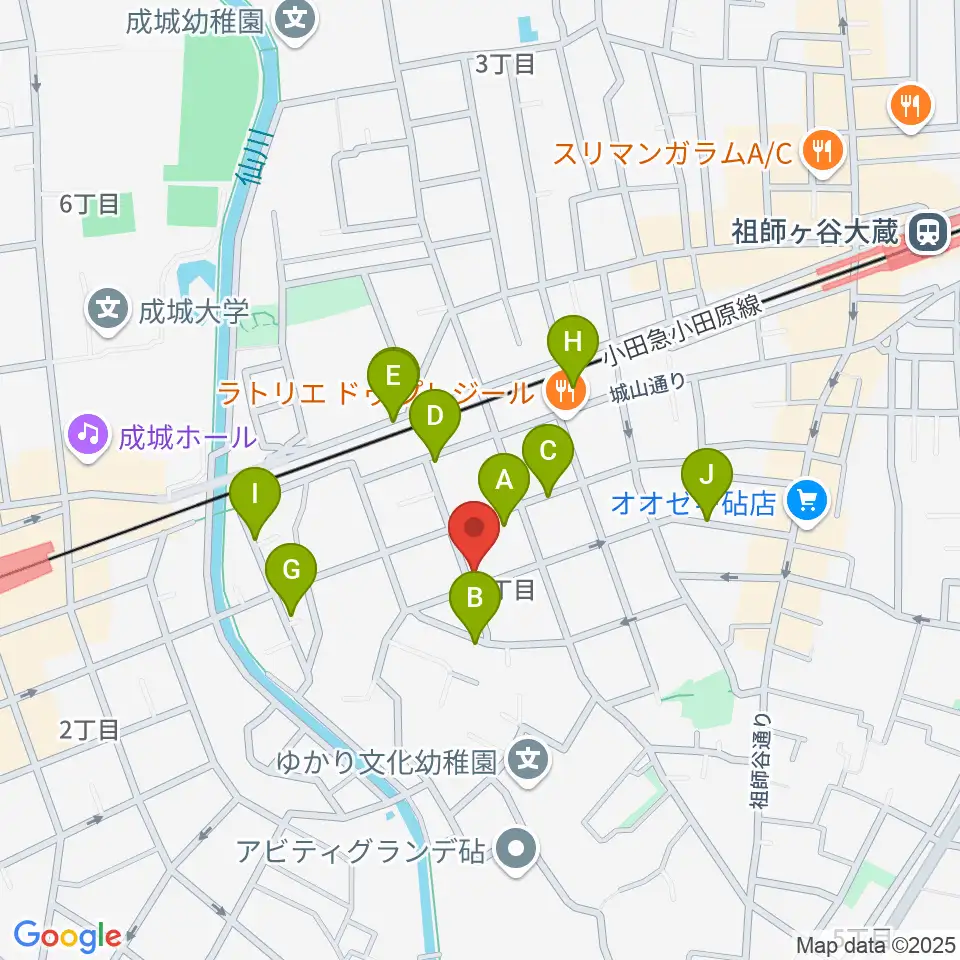 スタジオ トーンマイスター周辺の駐車場・コインパーキング一覧地図