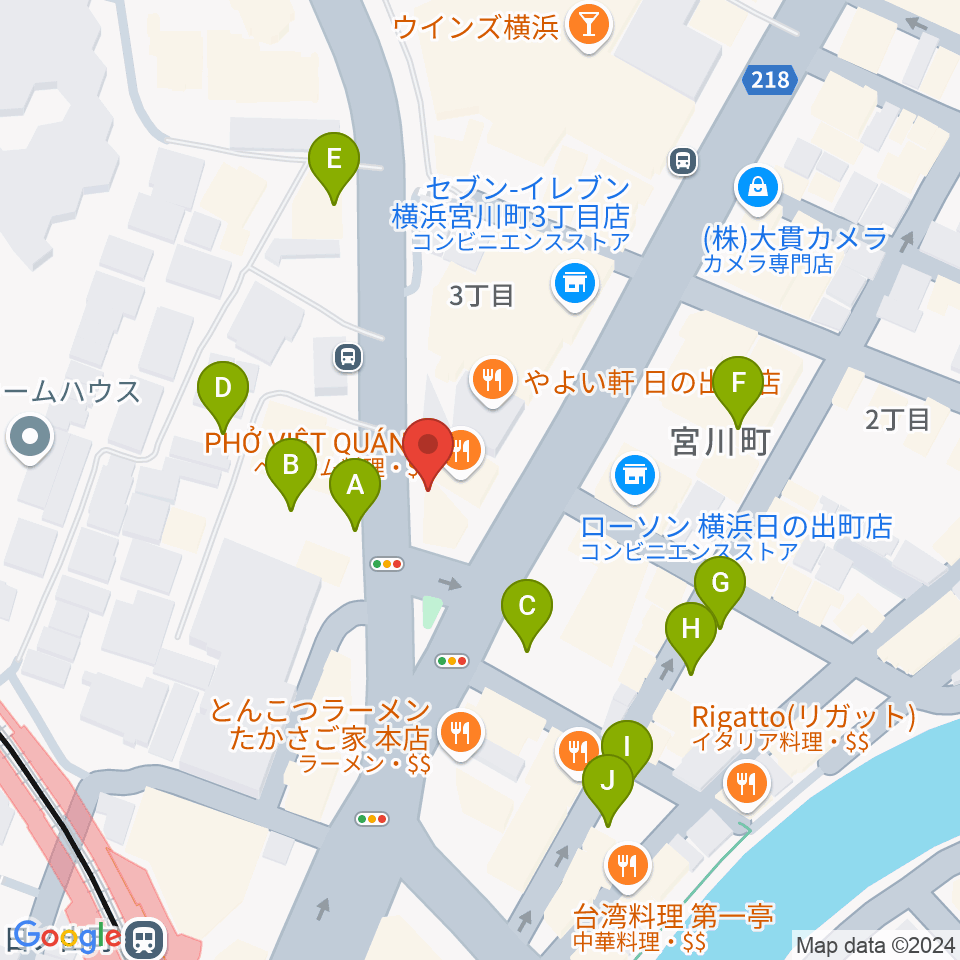 THE CLUB SENSATION周辺の駐車場・コインパーキング一覧地図