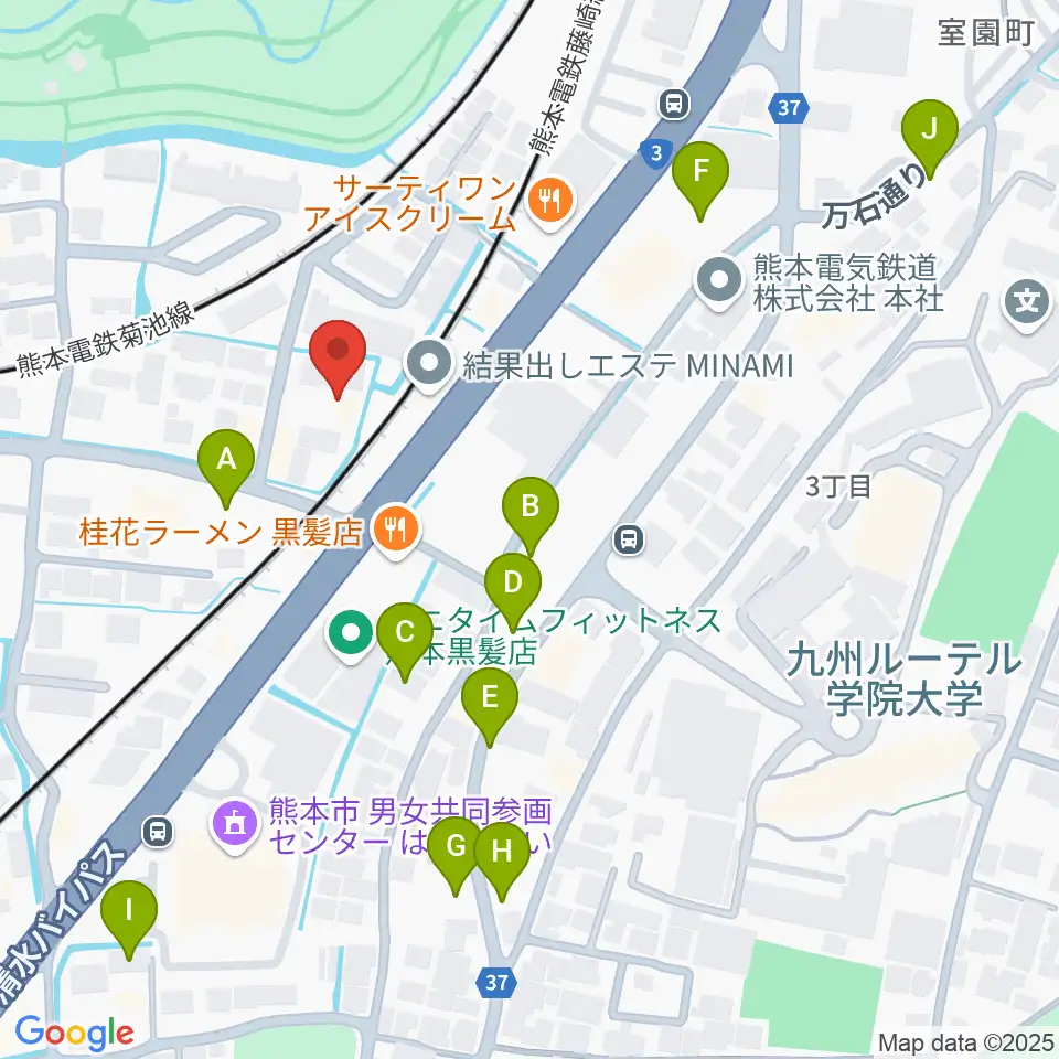 スタジオスミス周辺の駐車場・コインパーキング一覧地図
