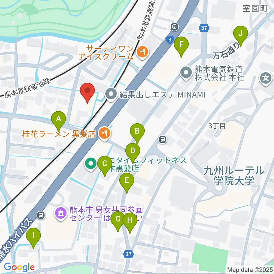 スタジオスミス周辺の駐車場・コインパーキング一覧地図