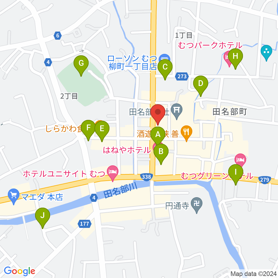 PAPA JAM周辺の駐車場・コインパーキング一覧地図