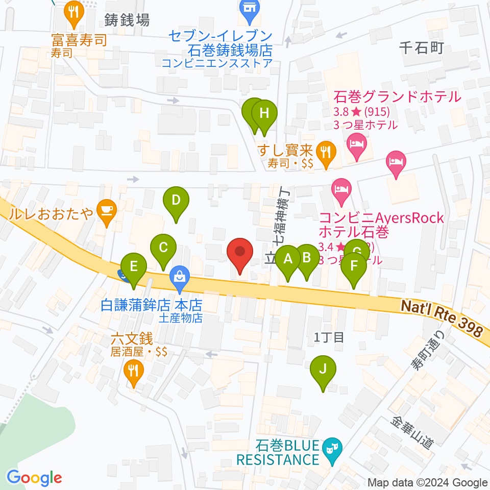 ラ・ストラーダ周辺の駐車場・コインパーキング一覧地図