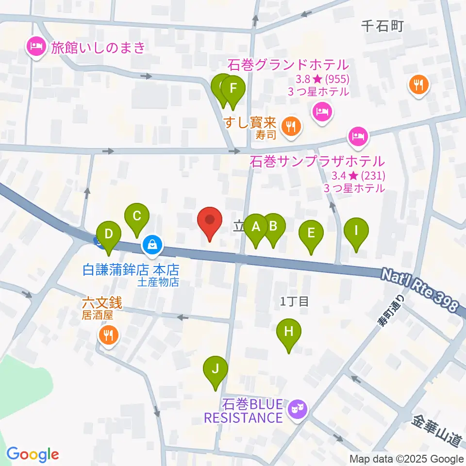 ラ・ストラーダ周辺の駐車場・コインパーキング一覧地図