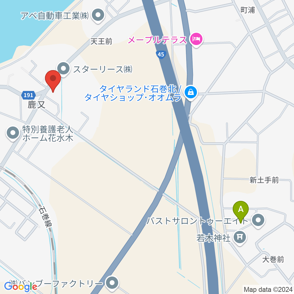 N's SQUARE周辺の駐車場・コインパーキング一覧地図