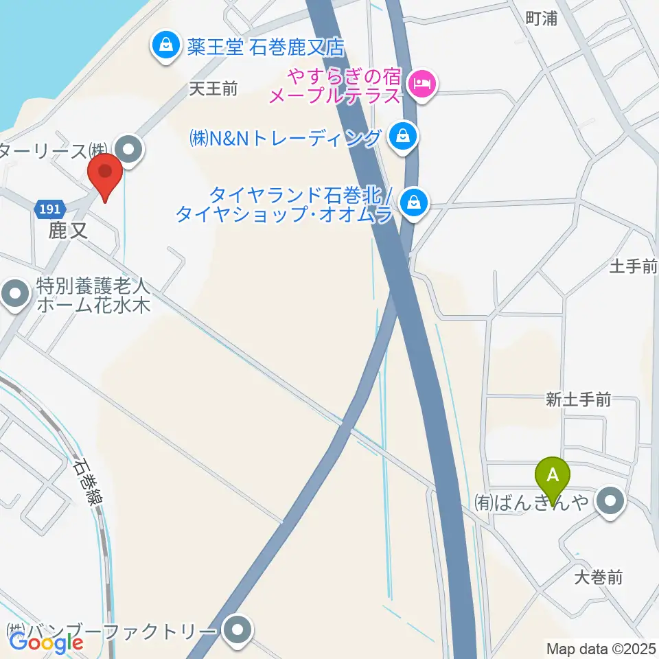 N's SQUARE周辺の駐車場・コインパーキング一覧地図