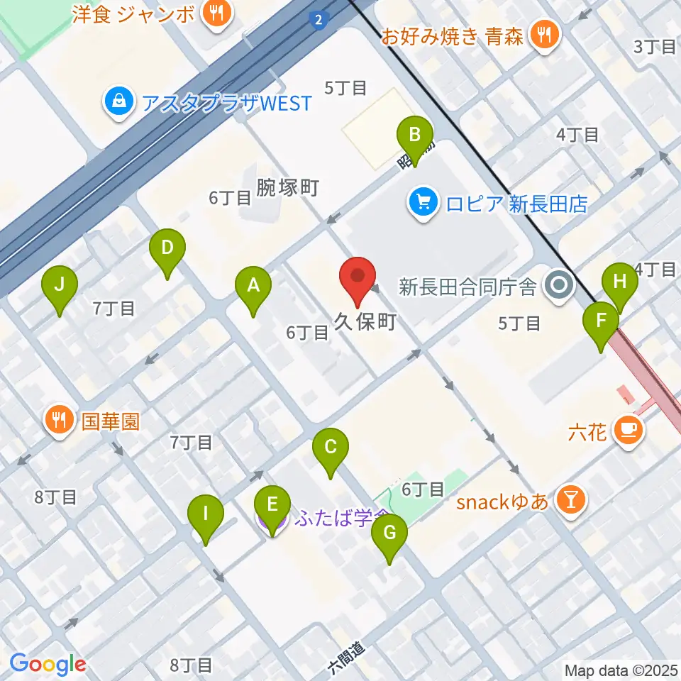 STUDIO UMI周辺の駐車場・コインパーキング一覧地図