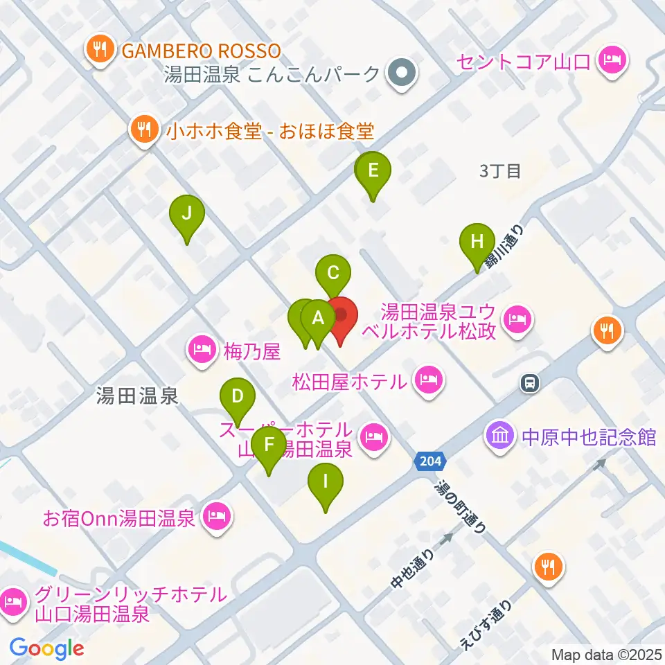 Organ's Melody周辺の駐車場・コインパーキング一覧地図