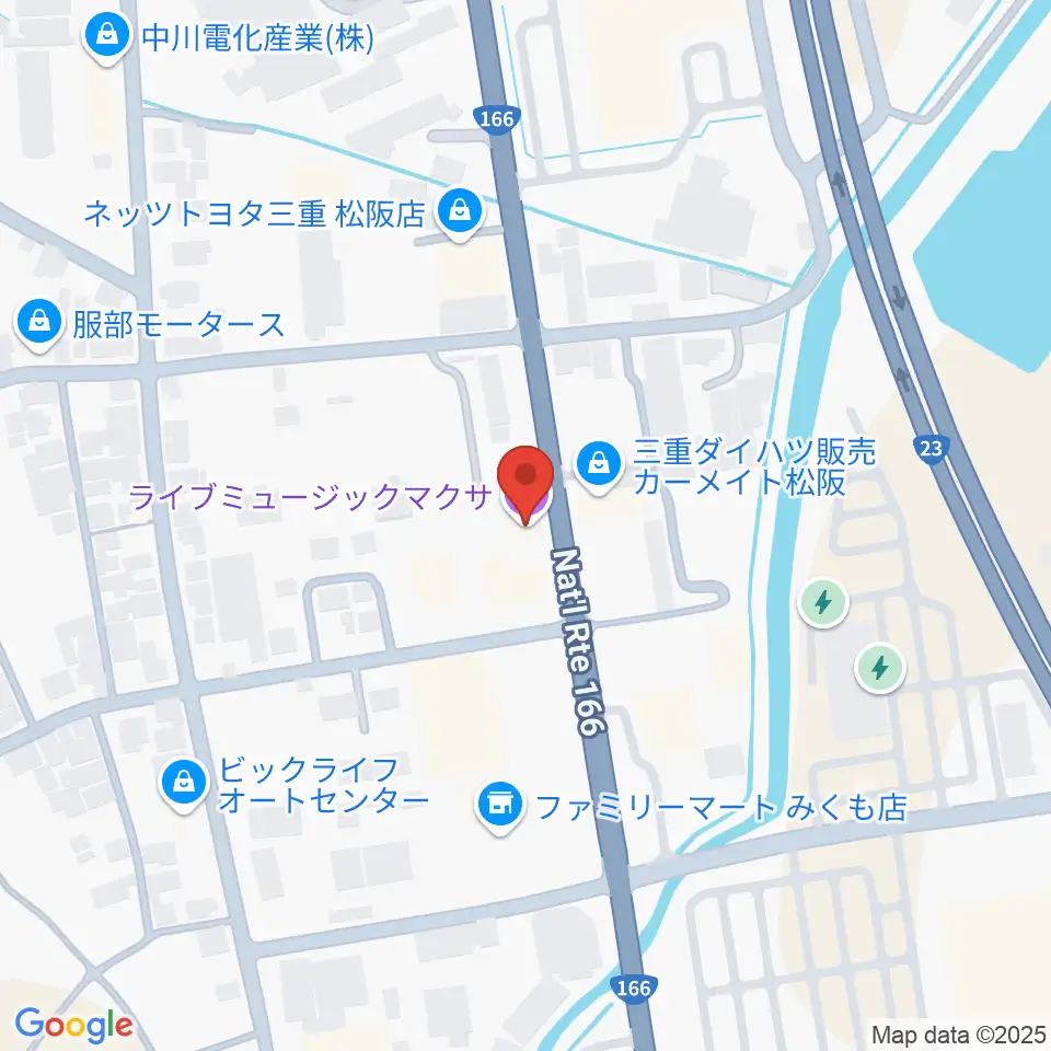 松阪マクサ周辺の駐車場・コインパーキング一覧地図