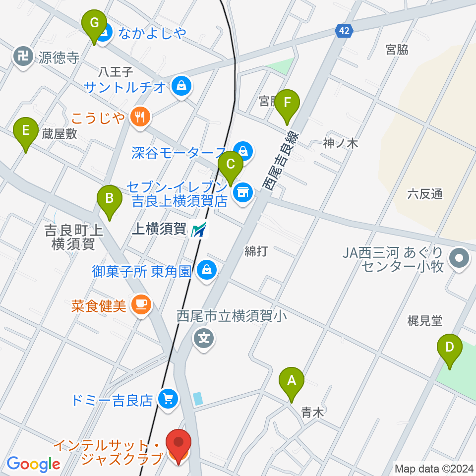 インテルサット周辺の駐車場・コインパーキング一覧地図