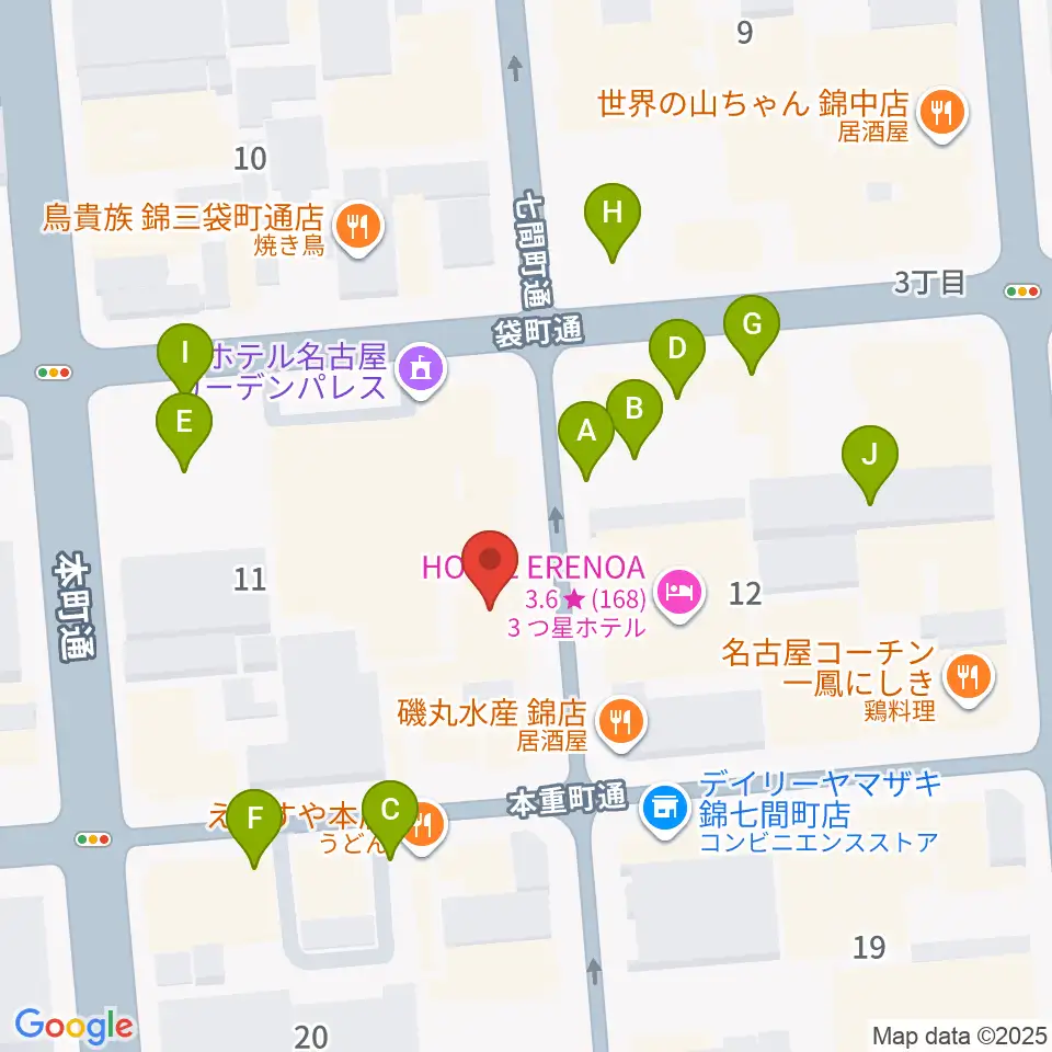 SoundBar JAP周辺の駐車場・コインパーキング一覧地図