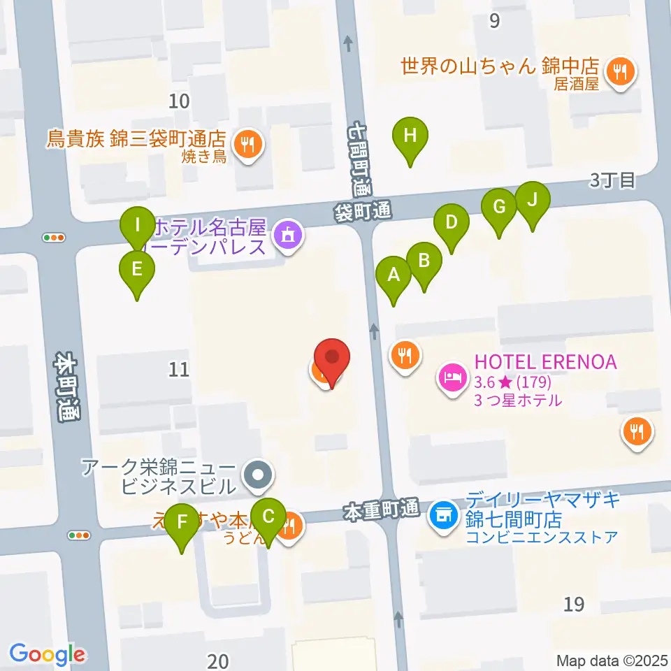 SoundBar JAP周辺の駐車場・コインパーキング一覧地図