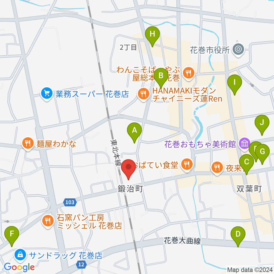 正時堂本店周辺の駐車場・コインパーキング一覧地図