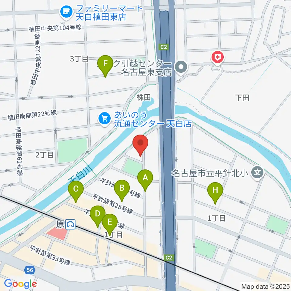 スタジオチャージ周辺の駐車場・コインパーキング一覧地図