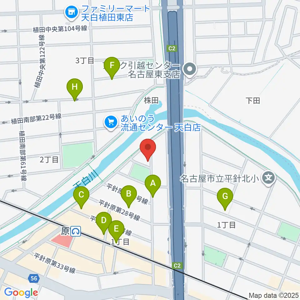 スタジオチャージ周辺の駐車場・コインパーキング一覧地図