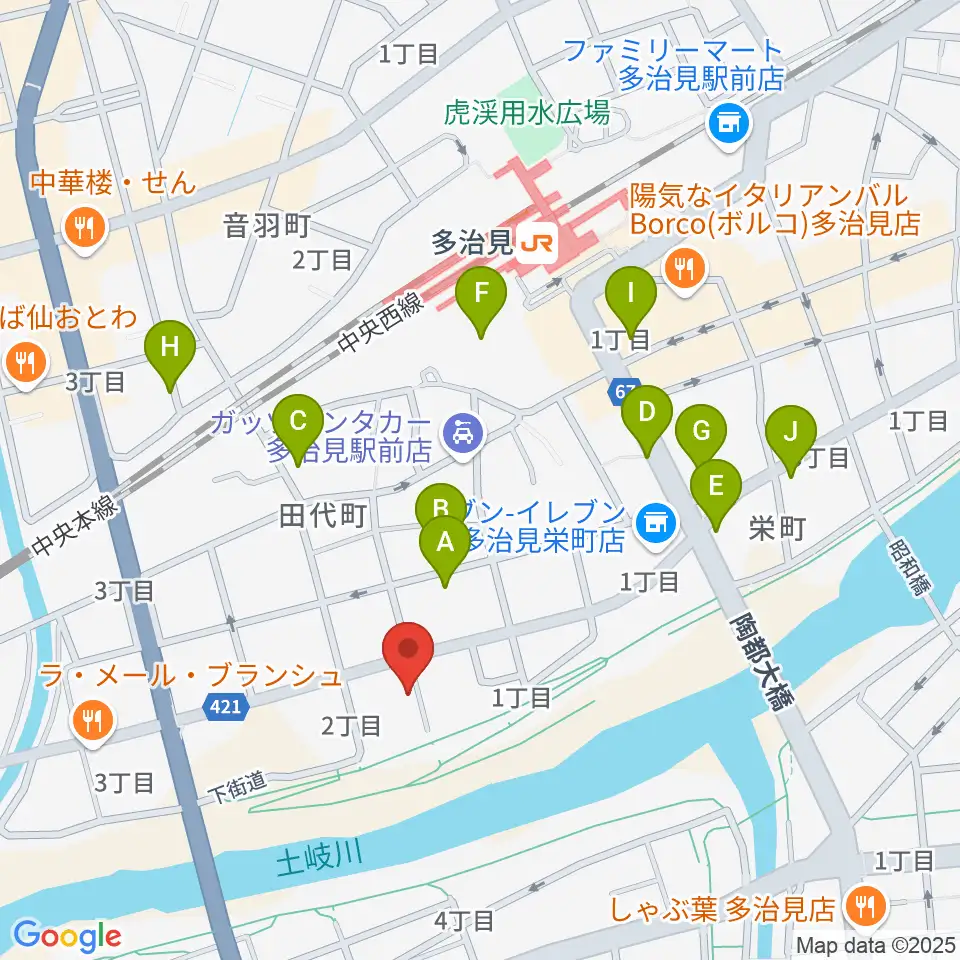 アートスペース ホリエ周辺の駐車場・コインパーキング一覧地図