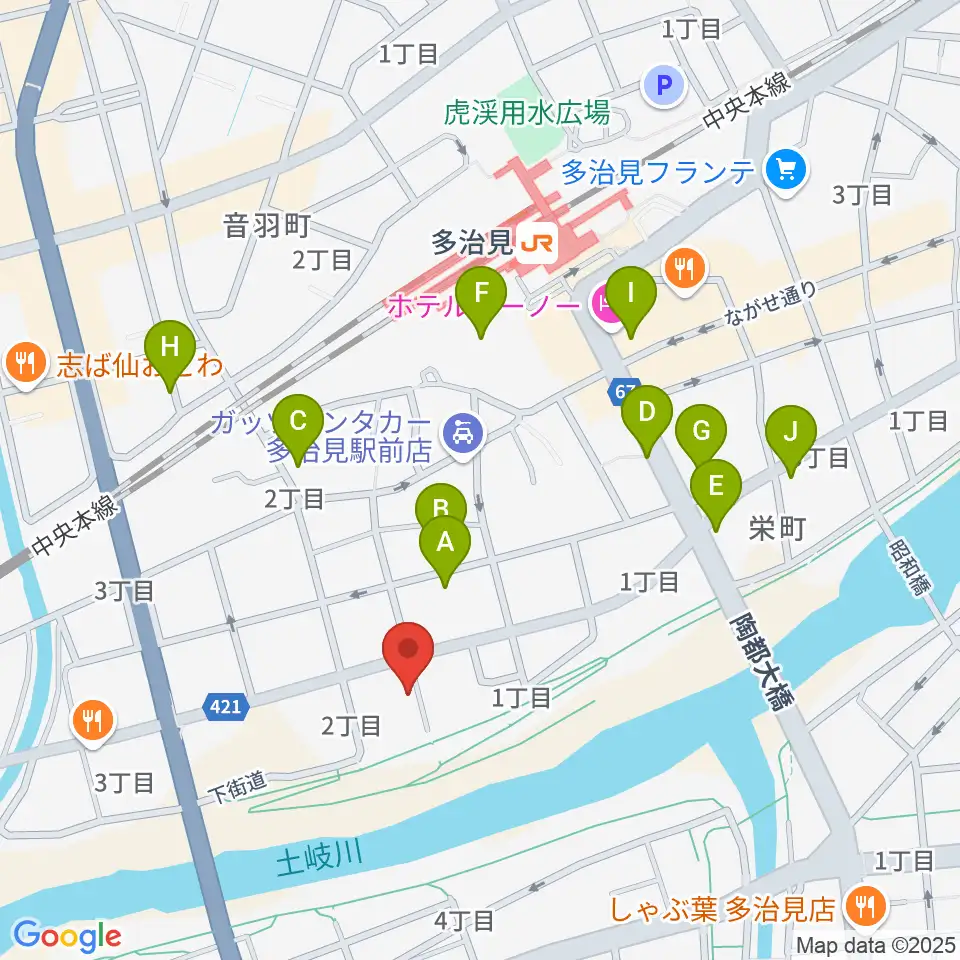 アートスペース ホリエ周辺の駐車場・コインパーキング一覧地図