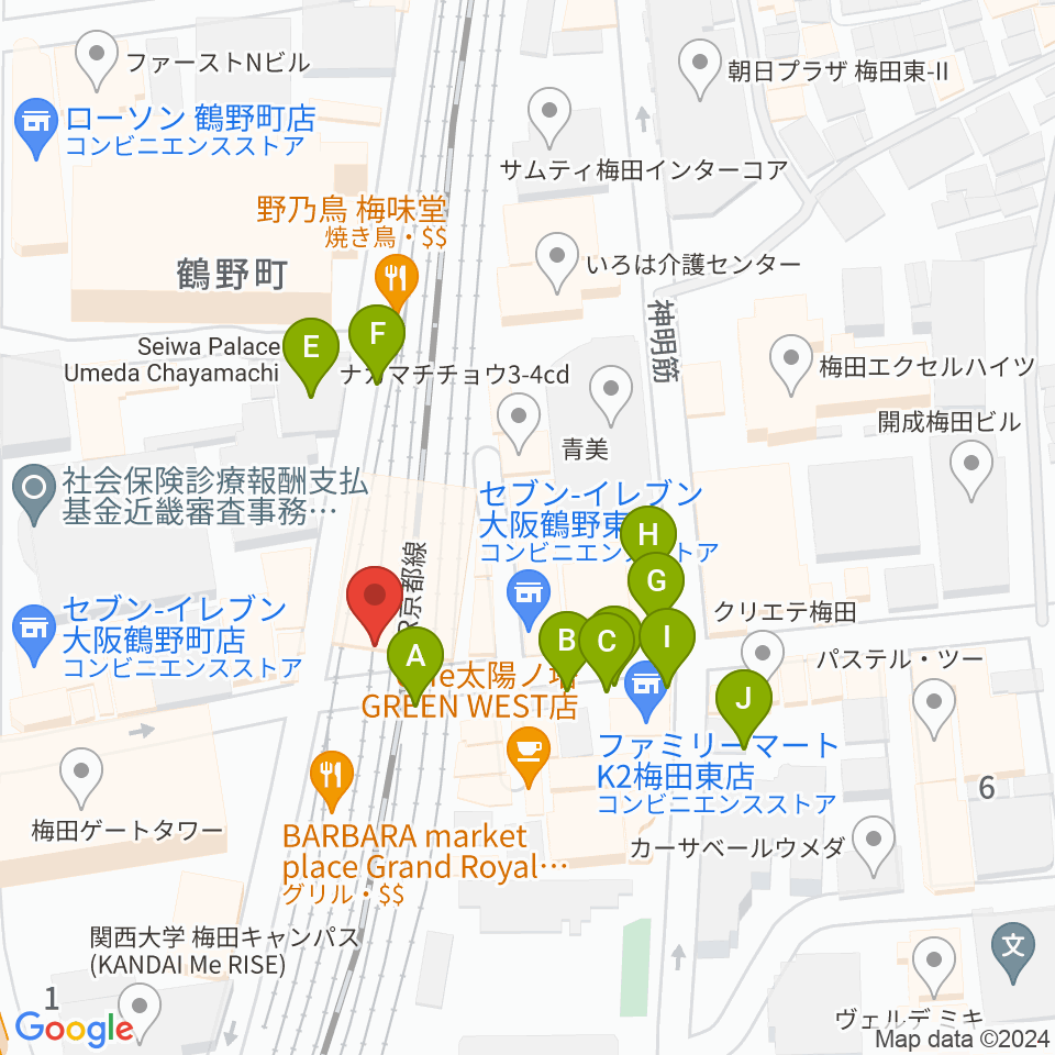 NOON+CAFE周辺の駐車場・コインパーキング一覧地図