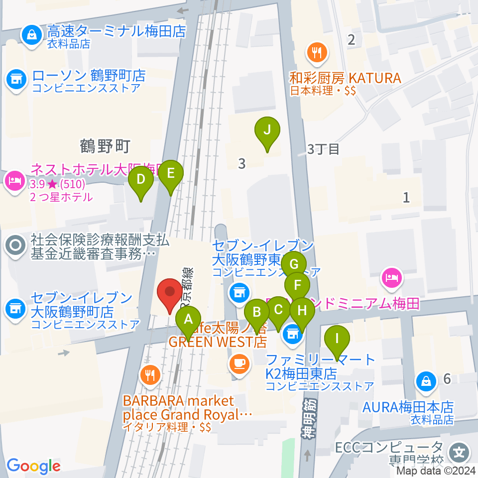 NOON+CAFE周辺の駐車場・コインパーキング一覧地図