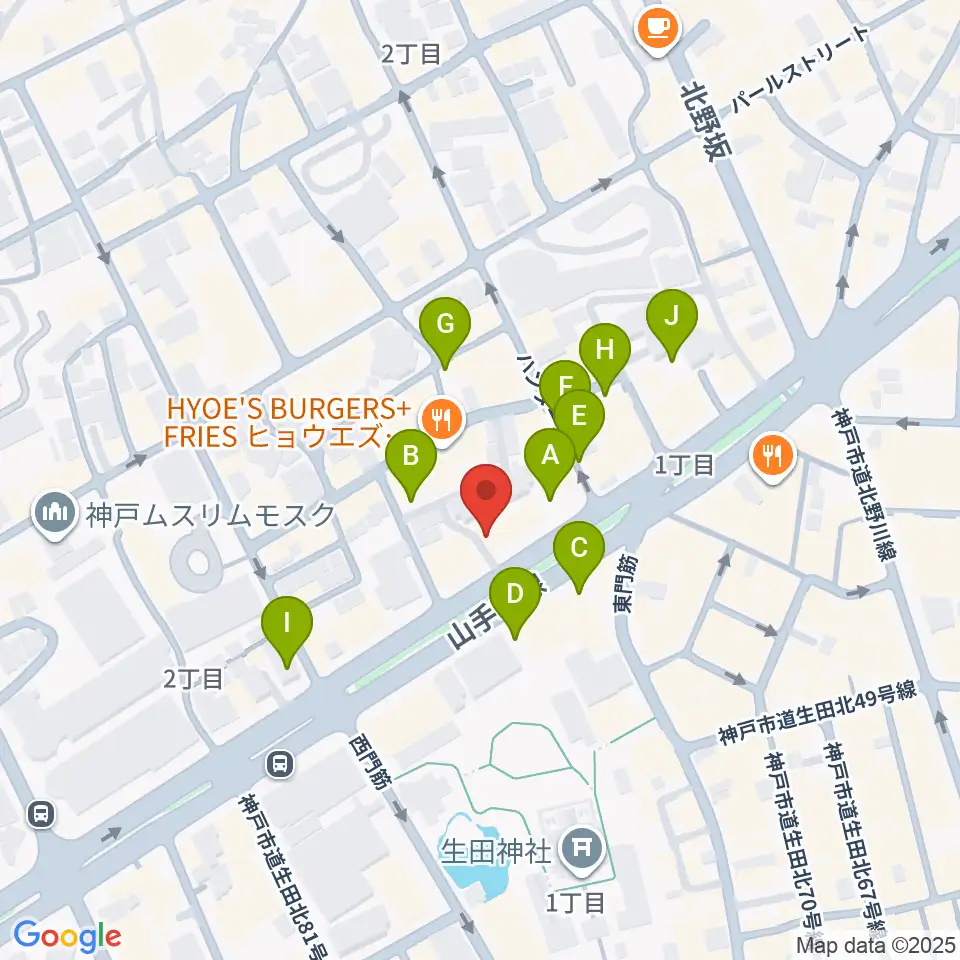 reggae bar JAMDUNG周辺の駐車場・コインパーキング一覧地図