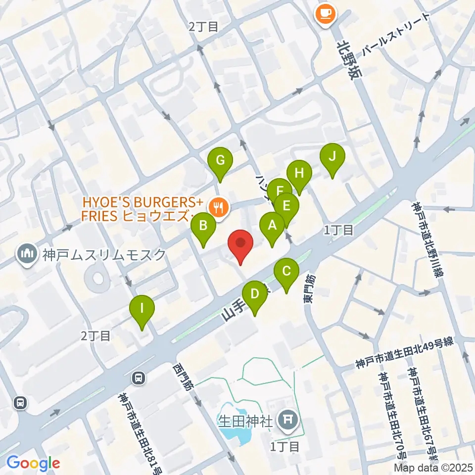 reggae bar JAMDUNG周辺の駐車場・コインパーキング一覧地図