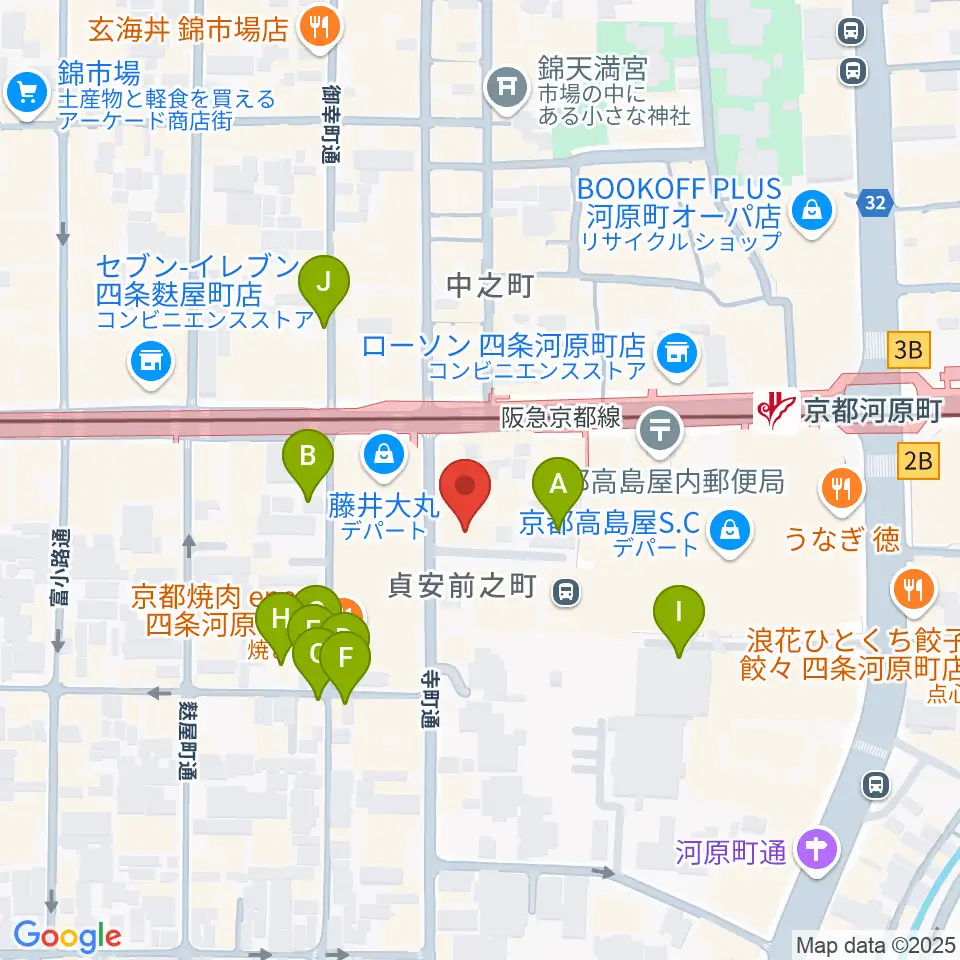 都雅都雅 トガトガ周辺の駐車場・コインパーキング一覧地図
