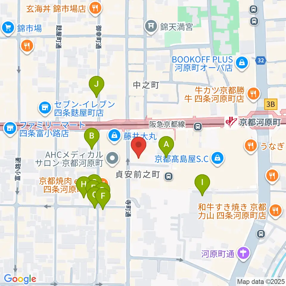 都雅都雅 トガトガ周辺の駐車場・コインパーキング一覧地図