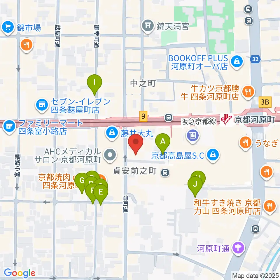 都雅都雅 トガトガ周辺の駐車場・コインパーキング一覧地図