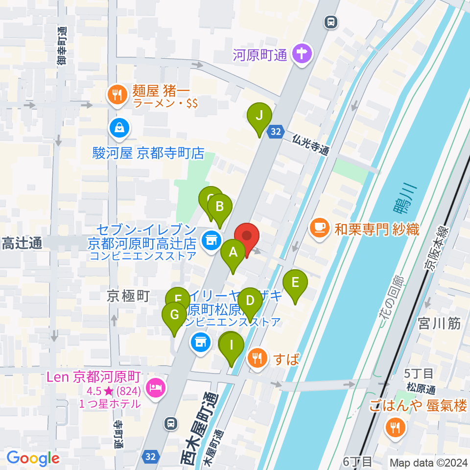 京都アークデュウ周辺の駐車場・コインパーキング一覧地図