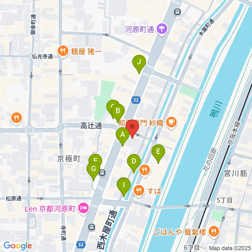 京都アークデュウ周辺の駐車場・コインパーキング一覧地図