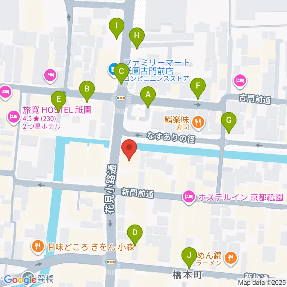 JAZZ LIVE CANDY周辺の駐車場・コインパーキング一覧地図
