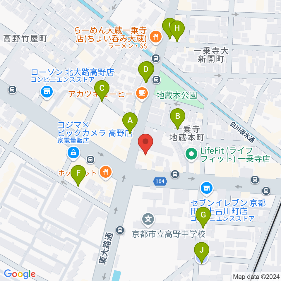 わからん屋II周辺の駐車場・コインパーキング一覧地図