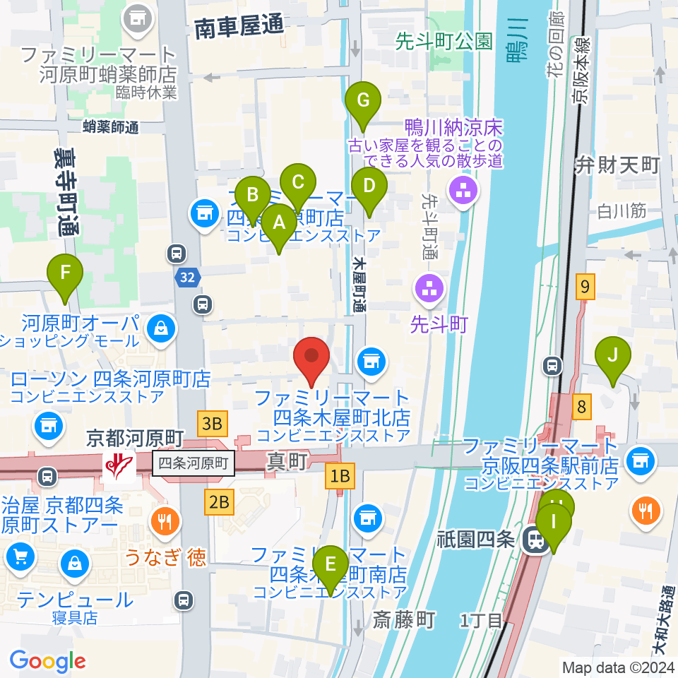 WORLD KYOTO周辺の駐車場・コインパーキング一覧地図