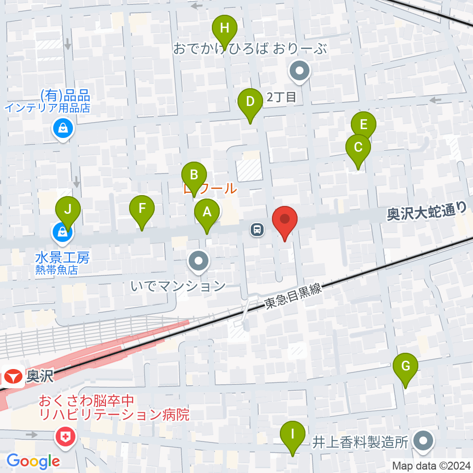 パストラルサウンド周辺の駐車場・コインパーキング一覧地図