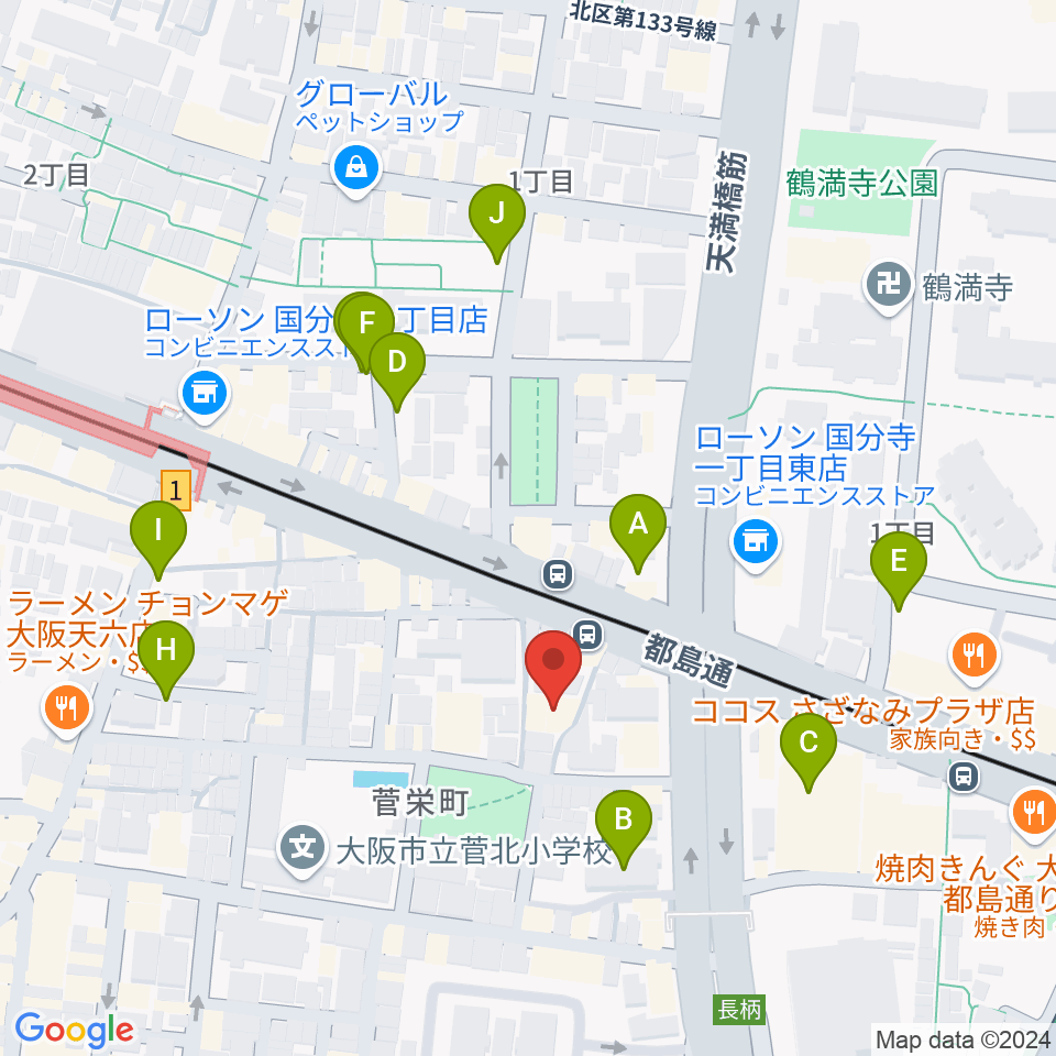 音太小屋周辺の駐車場・コインパーキング一覧地図