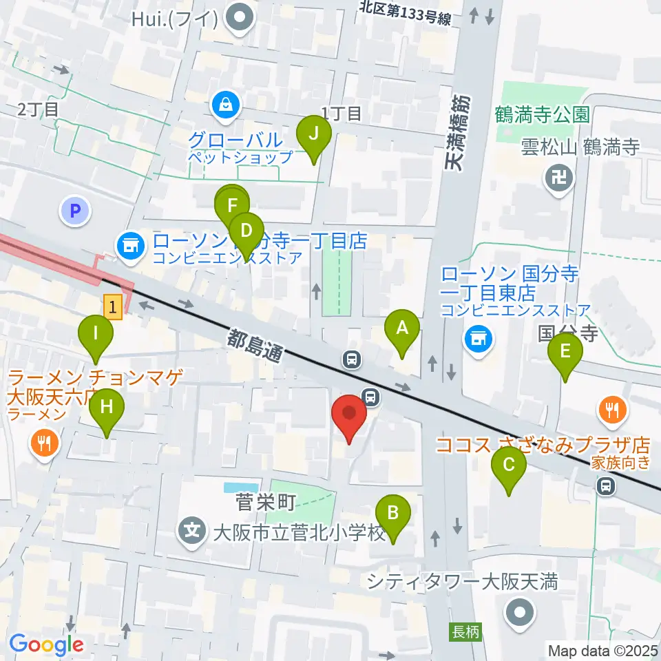 音太小屋周辺の駐車場・コインパーキング一覧地図