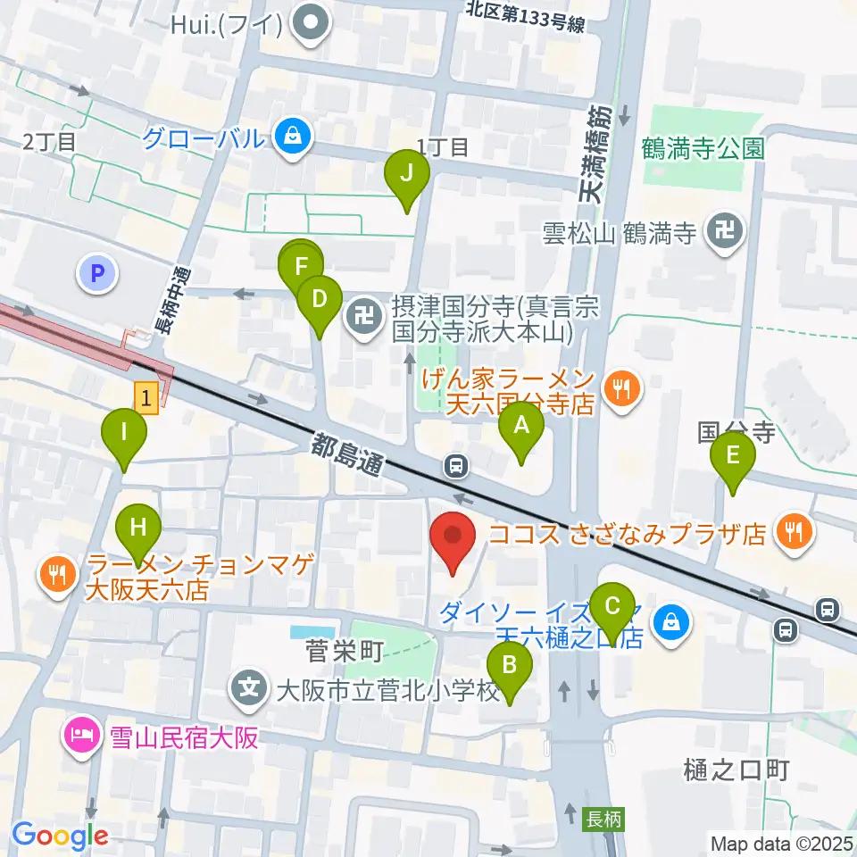 音太小屋周辺の駐車場・コインパーキング一覧地図