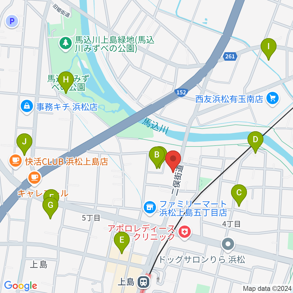 なんでモール周辺の駐車場・コインパーキング一覧地図