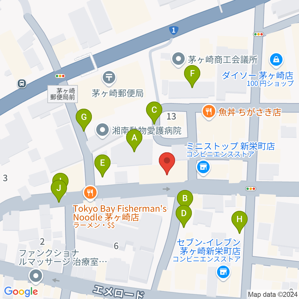 BOTCHY BOTCHY周辺の駐車場・コインパーキング一覧地図