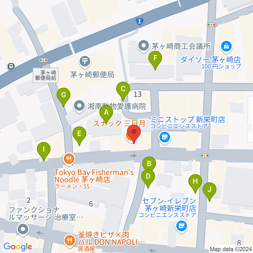 BOTCHY BOTCHY周辺の駐車場・コインパーキング一覧地図