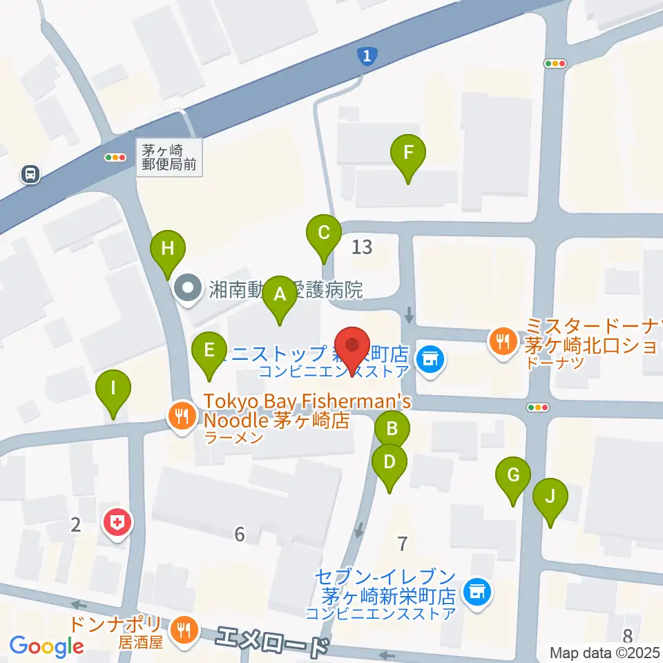 BOTCHY BOTCHY周辺の駐車場・コインパーキング一覧地図